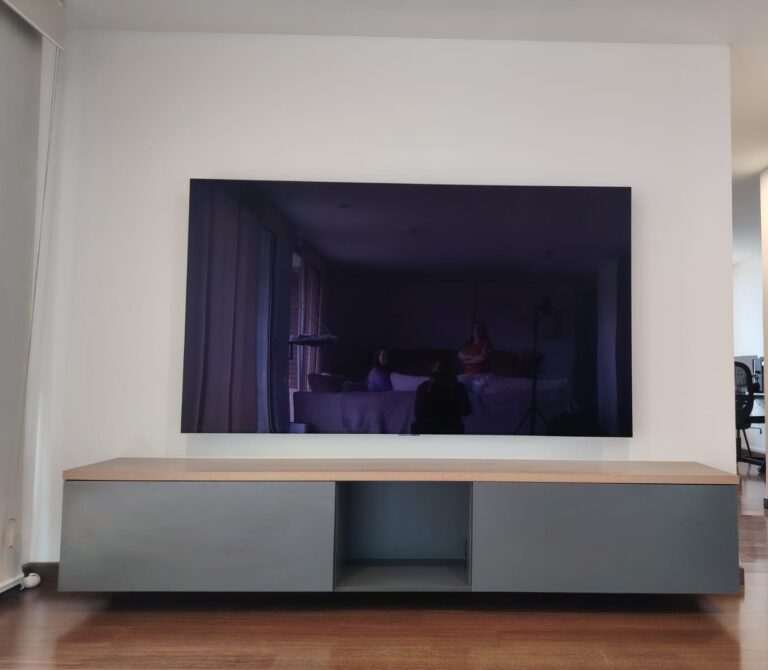 Inicio instalacion televisor en pared eg instlaciones integrales