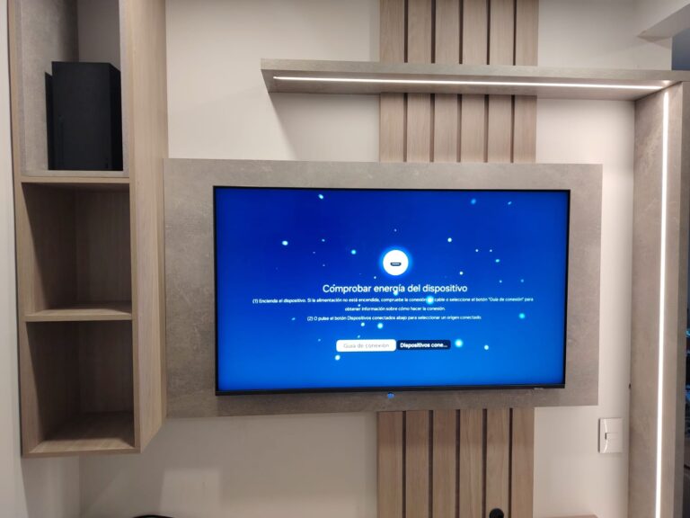 Inicio instalacion televisor en salon negocios eg instlaciones integrales